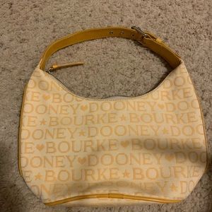 Yellow Dooney & Bourke bag